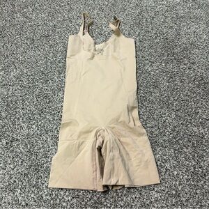 SHAPERX Shapewear for Women Tummy Control Open Bust Thigh Slimmer Body M